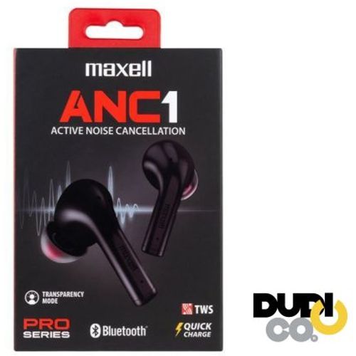 MAXELL SLUŠALICE BLUETOOTH TWS ANC-EB-BTANC1 Black slika 2