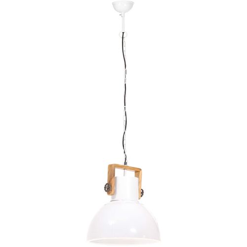Industrijska viseća svjetiljka 25 W bijela okrugla 40 cm E27 slika 24