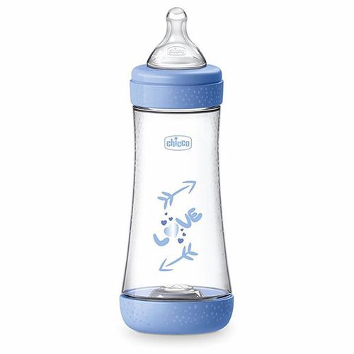 Chicco P5 Plastična Flašica,300Ml,Silikon,Deč. slika 1