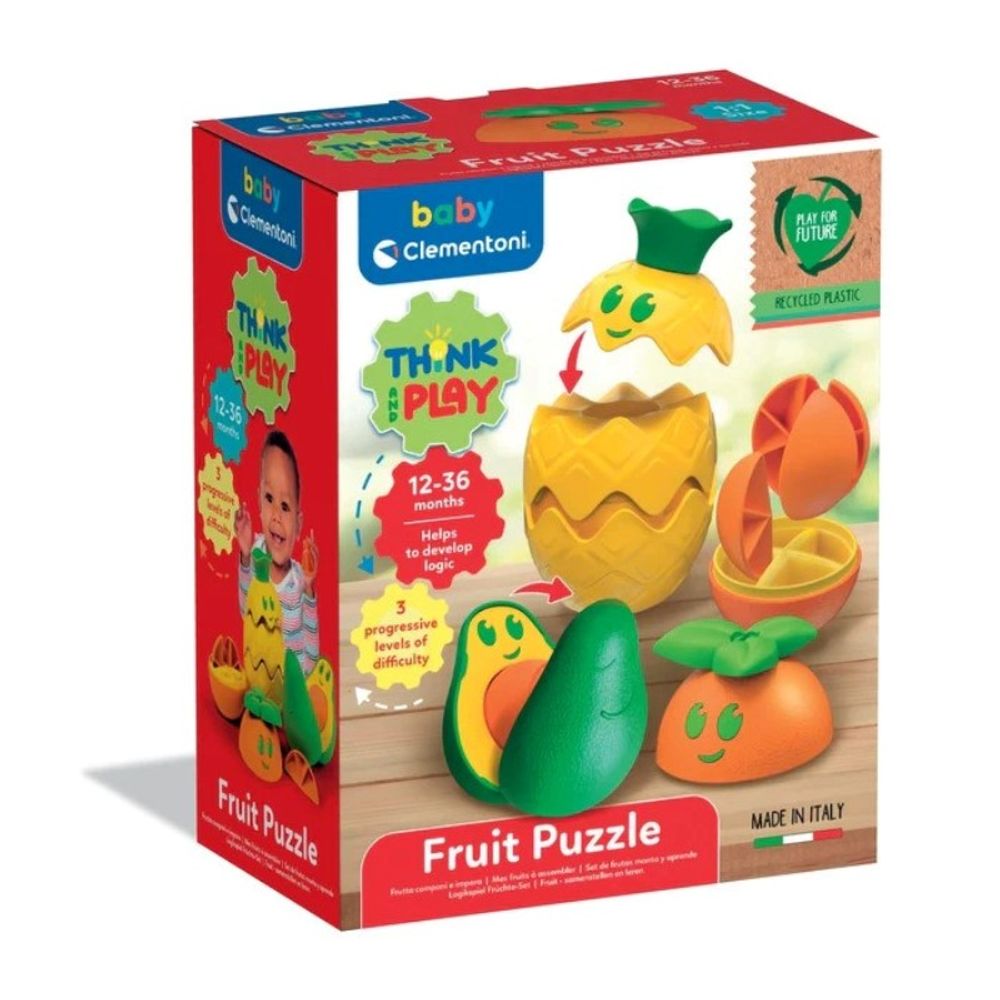 Clementoni CL17512 Didaktička igračka Fruit Puzzle slika 5