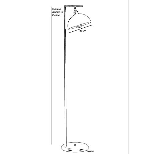 Elegantna podna lampa Smart 8734-2 Gold slika 3