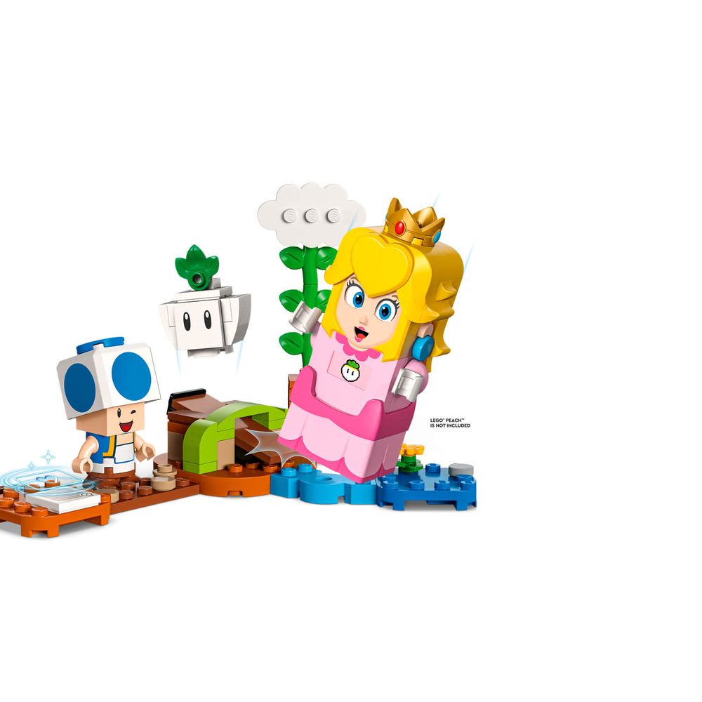 LEGO 71419 Peach's Garden Balloon Ride set za proširenje slika 7