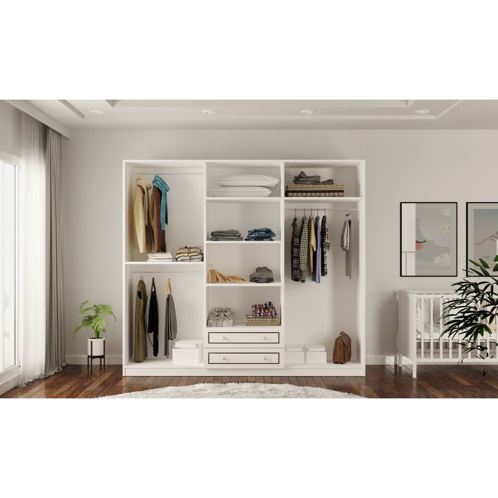 Ormar Rb-094-01 u Mat Bijeloj Boji slika 3