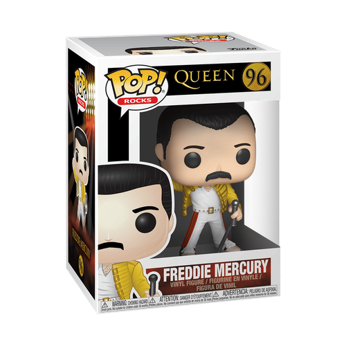 FUNKO POP ROCKS: QUEEN - FREDDY MERCURY WEMBLEY 1986 slika 2