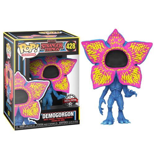 Ekskluzivna POP figura Stranger Things: Demogorgon s Otvorenim Licem - Black Light slika 3