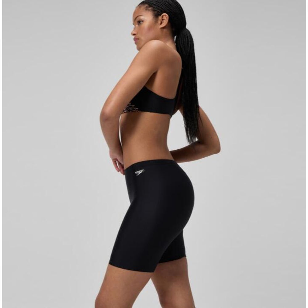 Speedo Ženski kupaći ESS SP LONG SHORT BLACK slika 3