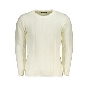 US GRAND POLO MEN'S WHITE SWEATER