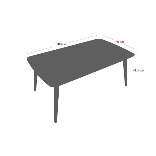 Comfort Walnut
Grey Coffee Table slika 4