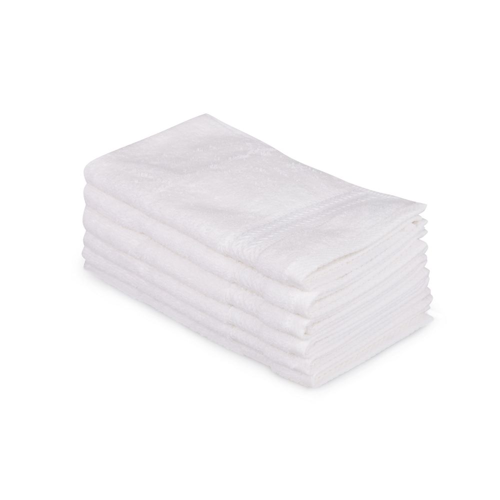 Set ručnika LEJLA, 30*50 cm, 6 komada, Rainbow - White slika 1