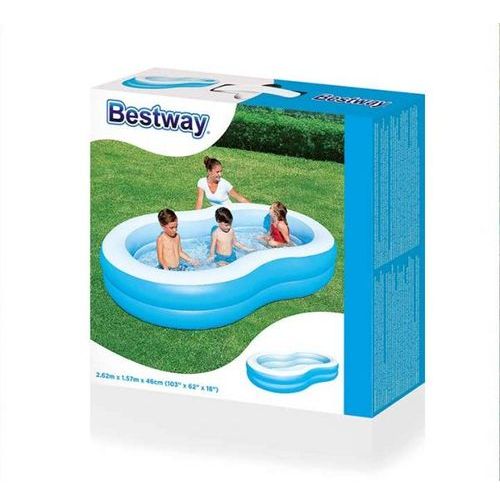 Bestway The Big Lagoon bazen na naduvavanje 54117 - 262 cm x 157 cm x 46 cm slika 3