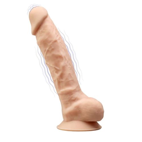 Silexd model 1 vibrirajući dildo 8,5" 21,5cm natural slika 1