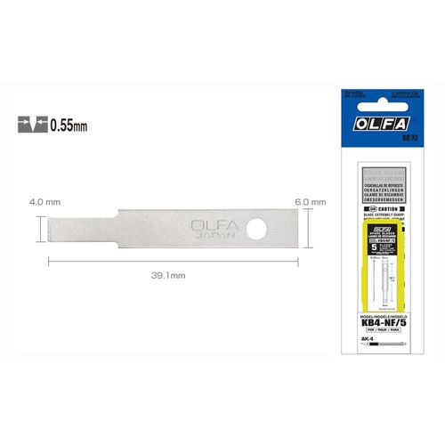 OLFA Rezervni nožići KB4-NF/5 slika 1