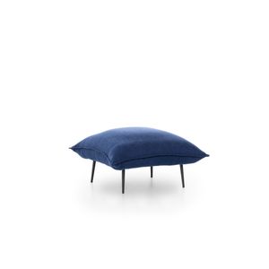 Atelier Del Sofa Tabure, Mornarsko plava, Aspen Tuffet - Navy Blue GR125