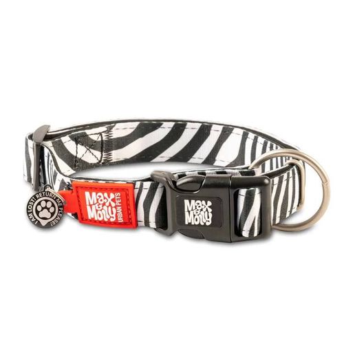 Max&Molly Ogrlica Smart ID Zebra, M – 2 cm x 34-55 cm slika 1