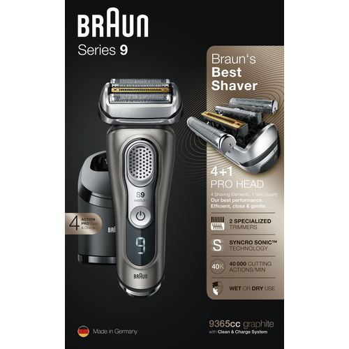 Braun brijaći aparat 9365cc metalik slika 11