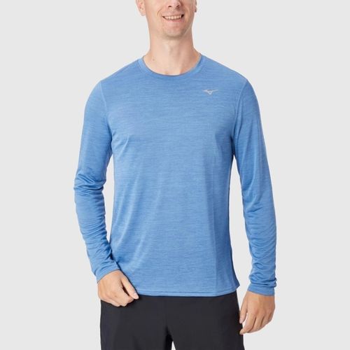 Muška Majica Mizuno Impulse Core Ls Tee Blue slika 1