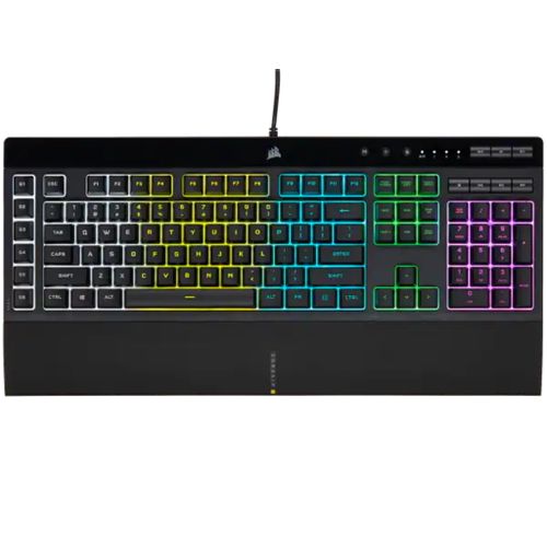 Tastatura CORSAIR K55 RGB žična CH-9226765-NA gaming crna slika 1