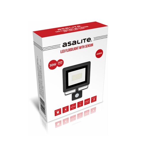 ASALITE LED reflektor 30W 4500K, 2400Lm s senzorom slika 3