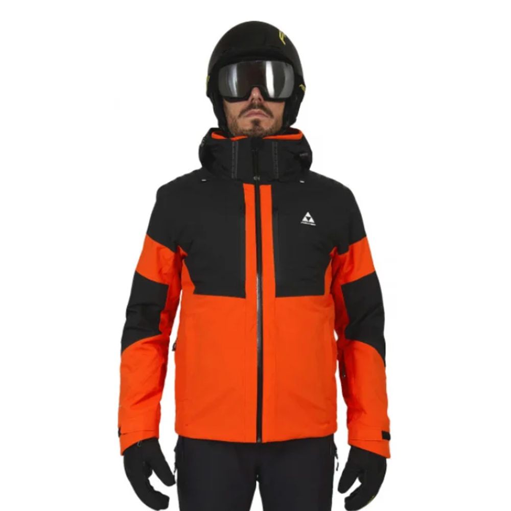 Fischer Muška jakna za skijanje Semmering Red Tomato XXL slika 2