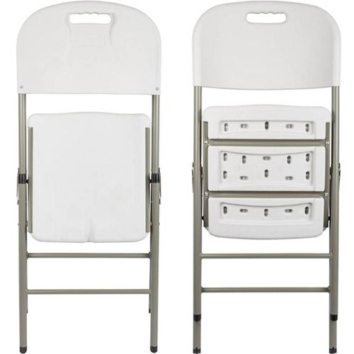 Perel folding chair kamp stolica bijela FP164N Opterećenje (težina) (maks.) 300 kg slika 2