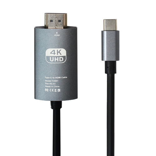 Adapter Type C na HDMI M 4K 60Hz sivi slika 2