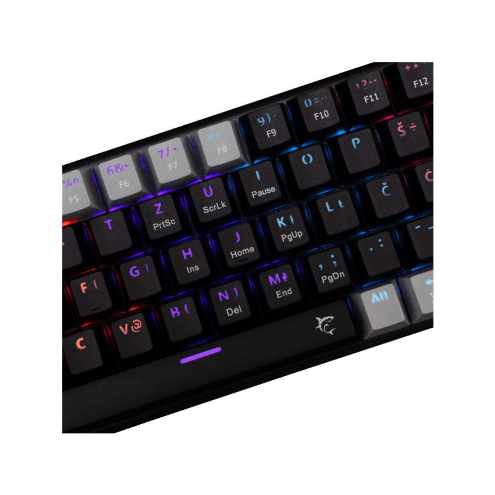 WHITE SHARK Tastatura GK-002112V2 WAKIZASHI-2 / HR, crveni prekidači slika 3