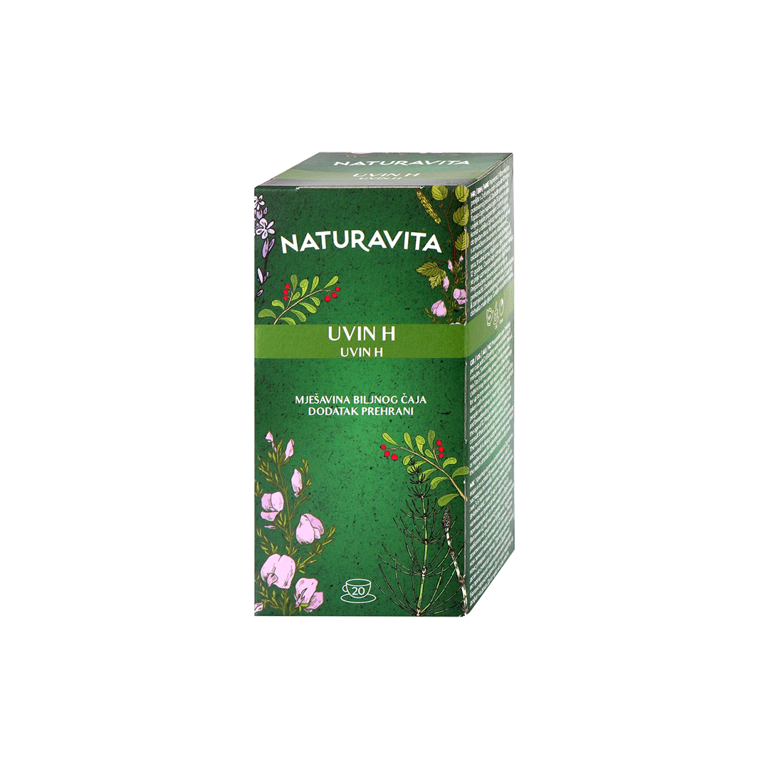 Naturavita Uvin H filter Biljni čaj za mokraćne puteve slika 1