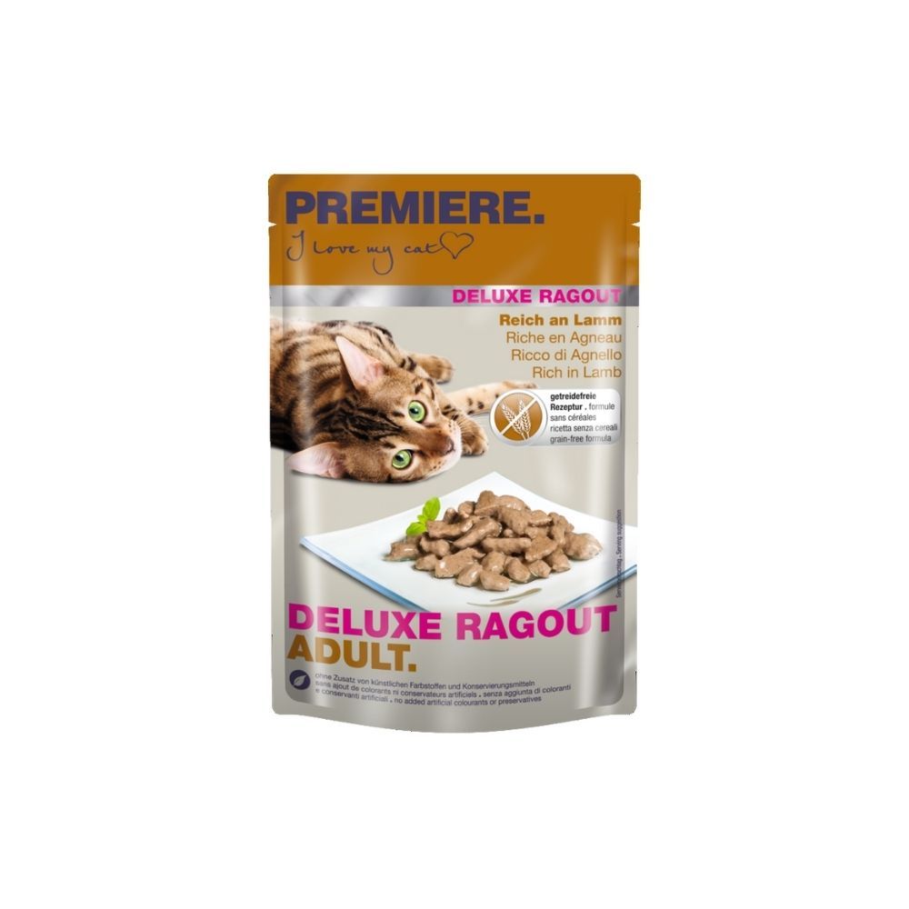 Premiere Cat Adult Deluxe Ragu janjetina 85 g vrećica slika 1