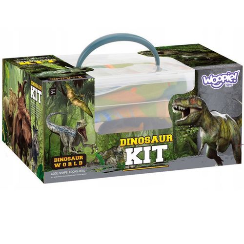 Woopie set figurica Dino + podloga 24 kom pretpovijesni svijet  slika 7