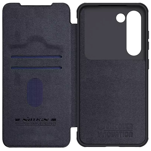 Futrola Nillkin Qin Pro Leather za Samsung S911B Galaxy S23 crna slika 5