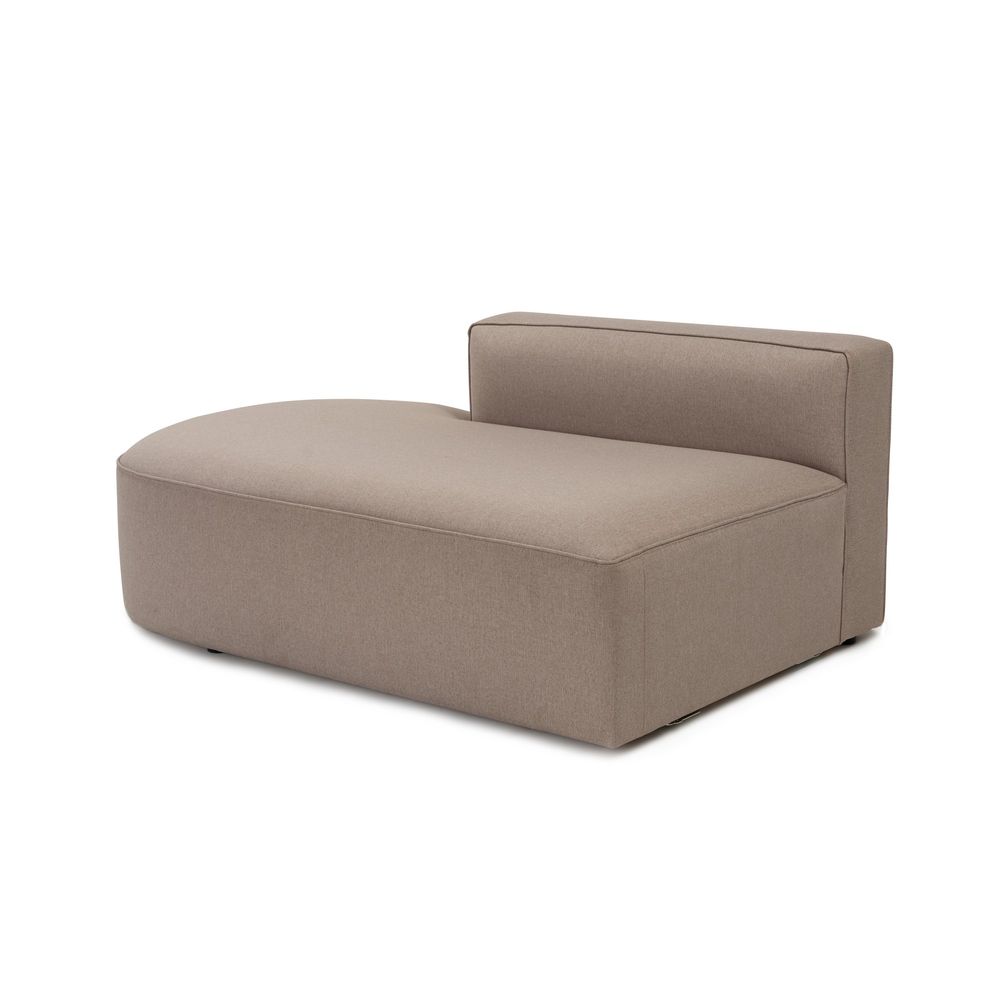 Mora (X-Oval-L1-O1-O1-R1) Svijetlosmeđi Kutni Sofa slika 10