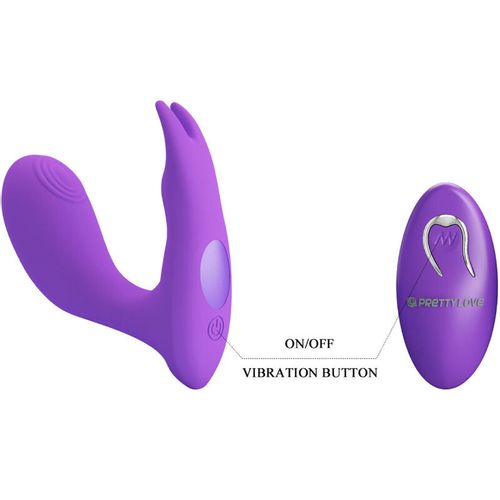 Pretty Love Idabelle vibrator s funkcijom pulsiranja - Ljubičasta slika 14