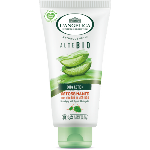 L'ANGELICA Aloe bio losion za tijelo moringa & aloe vera, 200 slika 1