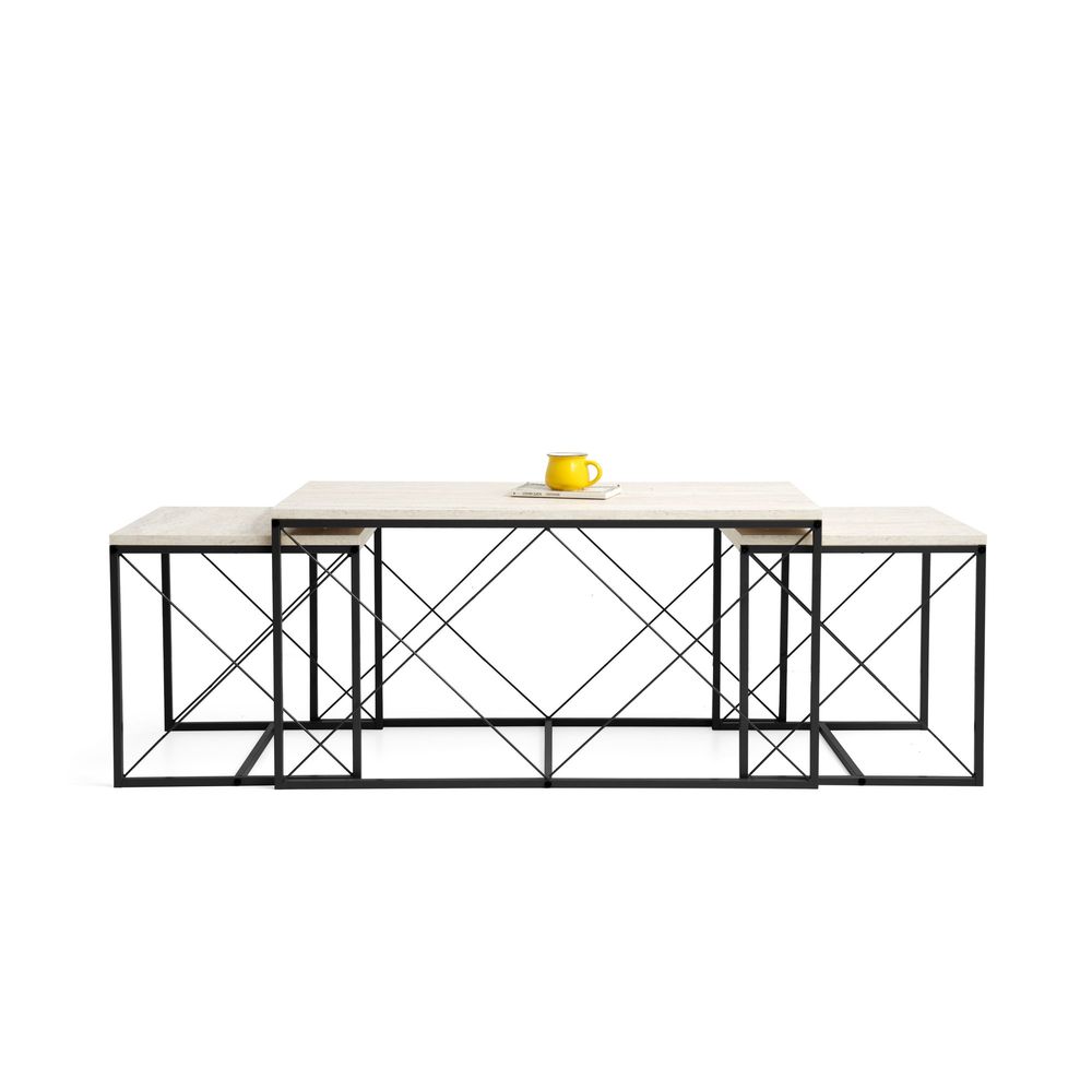 HANAH HOME set stolića za kafu Defne  slika 4