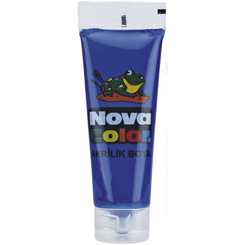 Nova Color Slikanje - Akrilne Boje 75g - Plava - 540051 slika 1