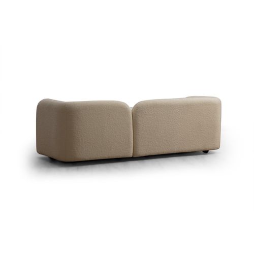 Victoria Cream Bouclette Cream 3-Seat Sofa slika 5