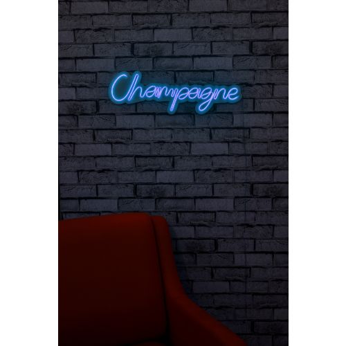 Wallity Ukrasna plastična LED rasvjeta, Champagne - Blue slika 3