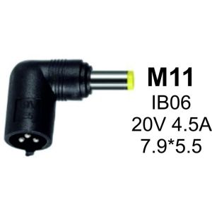 NPC-IB06 (M11) Gembird konektor za punjac 90W-20V-4.5A, 7.9x5.5mm PIN