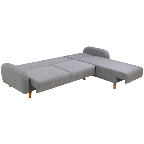 Hera 2 Ugao - Sivi Kutni Sofa-Krevet slika 14