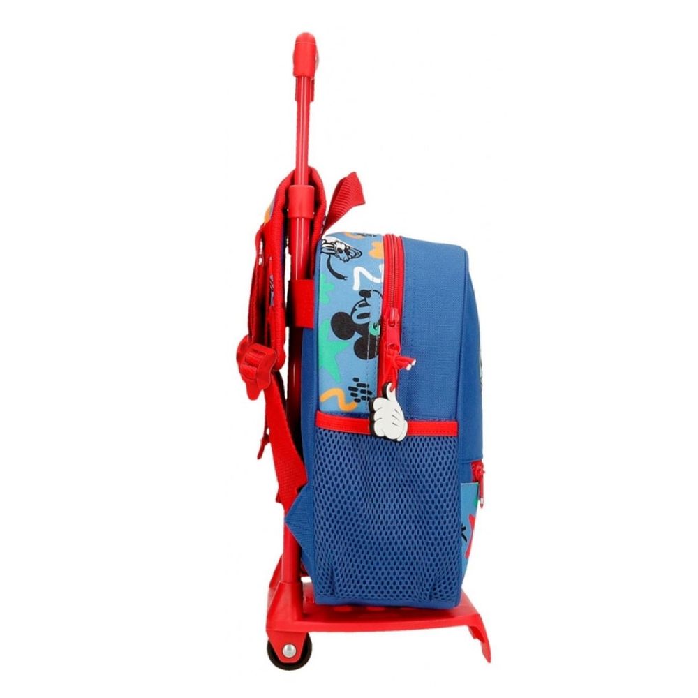 Disney Ranac 25 cm, Peek a Boo 42220T1 sa točkićima, plavi slika 3