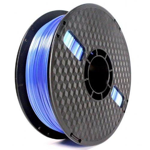 3DP-PLA-SK-01-ICE PLA Svilenkasti led Filament za 3D stampac 1.75mm, kotur 1KG Ice blue + dark blue slika 1