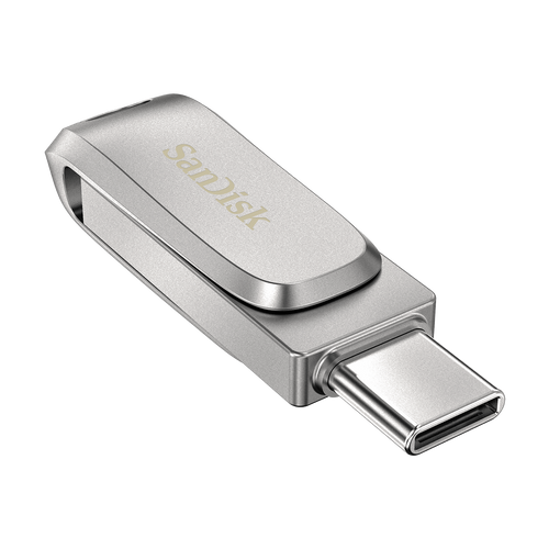 SanDisk Ultra Dual Drive Luxe USB Type-C 256GB 150MB/s USB 3.1 Gen 1, srebrni slika 2