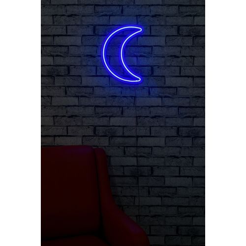 Crescent - Blue Blue Decorative Plastic Led Lighting slika 4