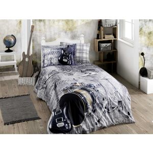 Rock Music - Grey White
Grey
Dark Blue
Black
Beige Poplin Single Quilt Cover Set