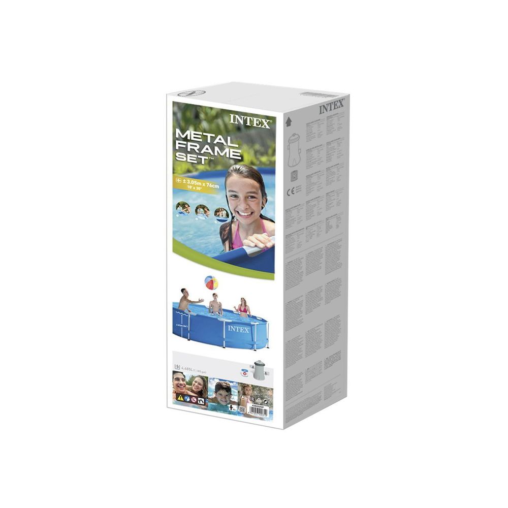 Okvirni vrtni bazen 305 x 76 cm intex 28200 slika 5