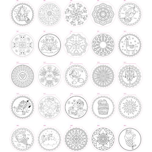Grafix Kreativa Mandala - Cveće - 25 strana - 52180 slika 2
