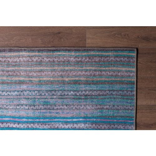 Funk Chenille - Blue AL 120  Multicolor Carpet (230 x 330) slika 2