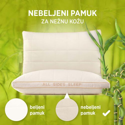Klasični jastuk Hitex Bamboo All Sides Sleep slika 5
