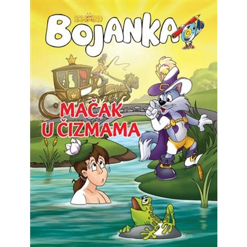 Velika bojanka Mačak u čizmama, bajka braće Grimm slika 1