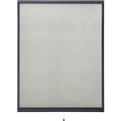 Zaslon protiv insekata za prozore antracit 120 x 170 cm slika 10